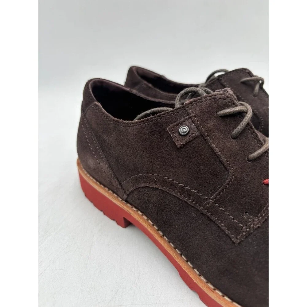 Rockport V75319 LH PLAINTOE Men's NEW Oxford Shoes Brown US Size 8.5